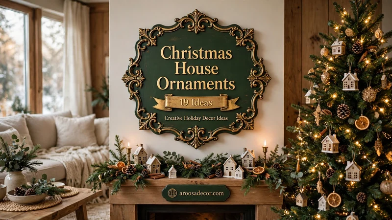 Christmas House Ornaments - 19 Creative Holiday Decor Ideas